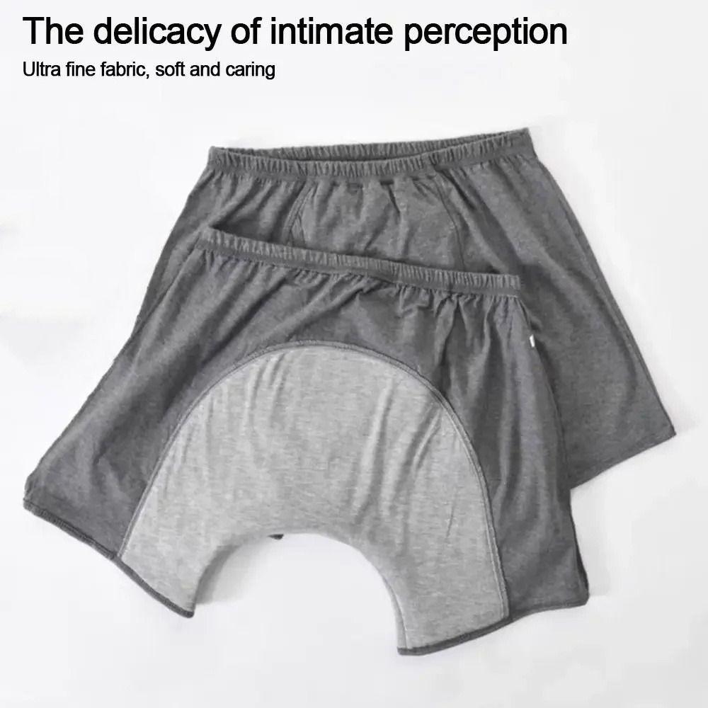 Elastische waschbare Windel Antibakterielle Inkontinenzunterwäsche Saugfähige Slips Bettlähmung