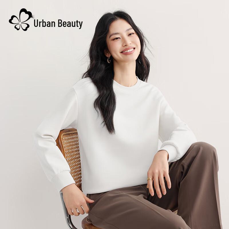 Women's Round Neck Loose Fit Sweatshirt