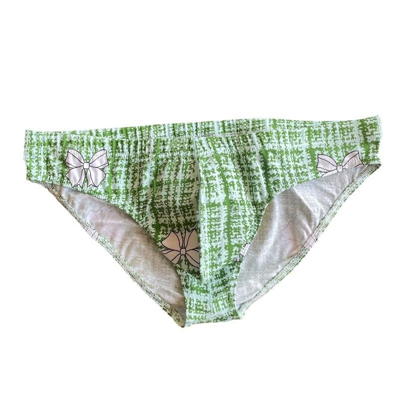 Men's Pure Cotton Breathable Sexy Triangle Underwear Low Waist Comfortable Underwear