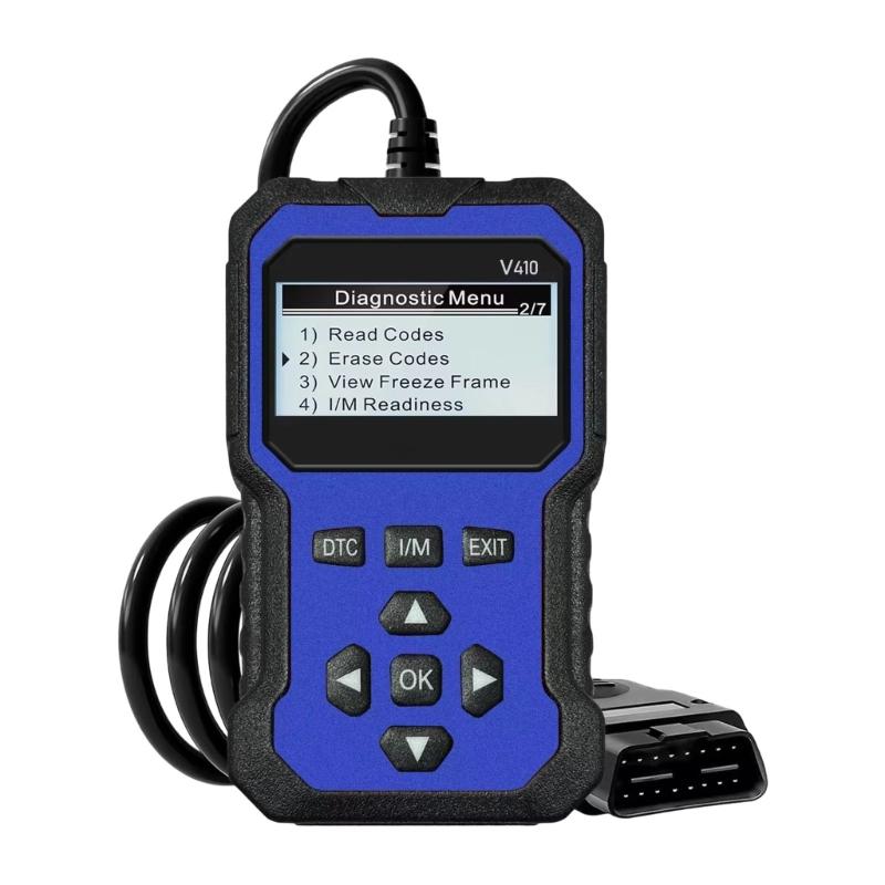 Industrial OBD2 Diagnostic Scanner High Resolution Display Multiple Language Compatibility Car Diagnostic Tool