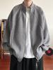 Men's Retro Zip-Up Knit Cardigan - Autumn Loose Fit Sweater for Couples