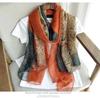 Yourou yarn ginkgo biloba beach towel travel vacation 111 * 181cm silk scarf women's elegant fashion scarf