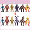 Vibrant 6pcs Fnaf Five Nights At Freddy's Light Up Action Figures For Kids