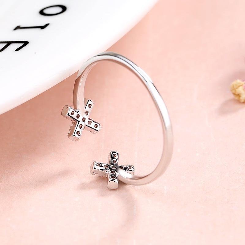 Lindon Classic Copper Alloy Zircon Ring Ladies Jewelry Wedding Promise Party Gift