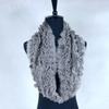 Autumn and winter warm knitted wool imitation cashmere solid color scarf women's scarf fashionable and versatile
