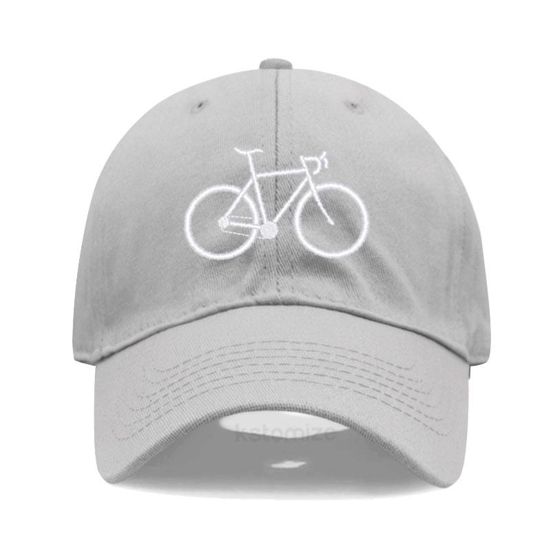 Soft Cotton Baseball Cap for Women Men Adjustable Fashion Bicycle Embroidered Dad Hat Unisex Classic Golf Caps