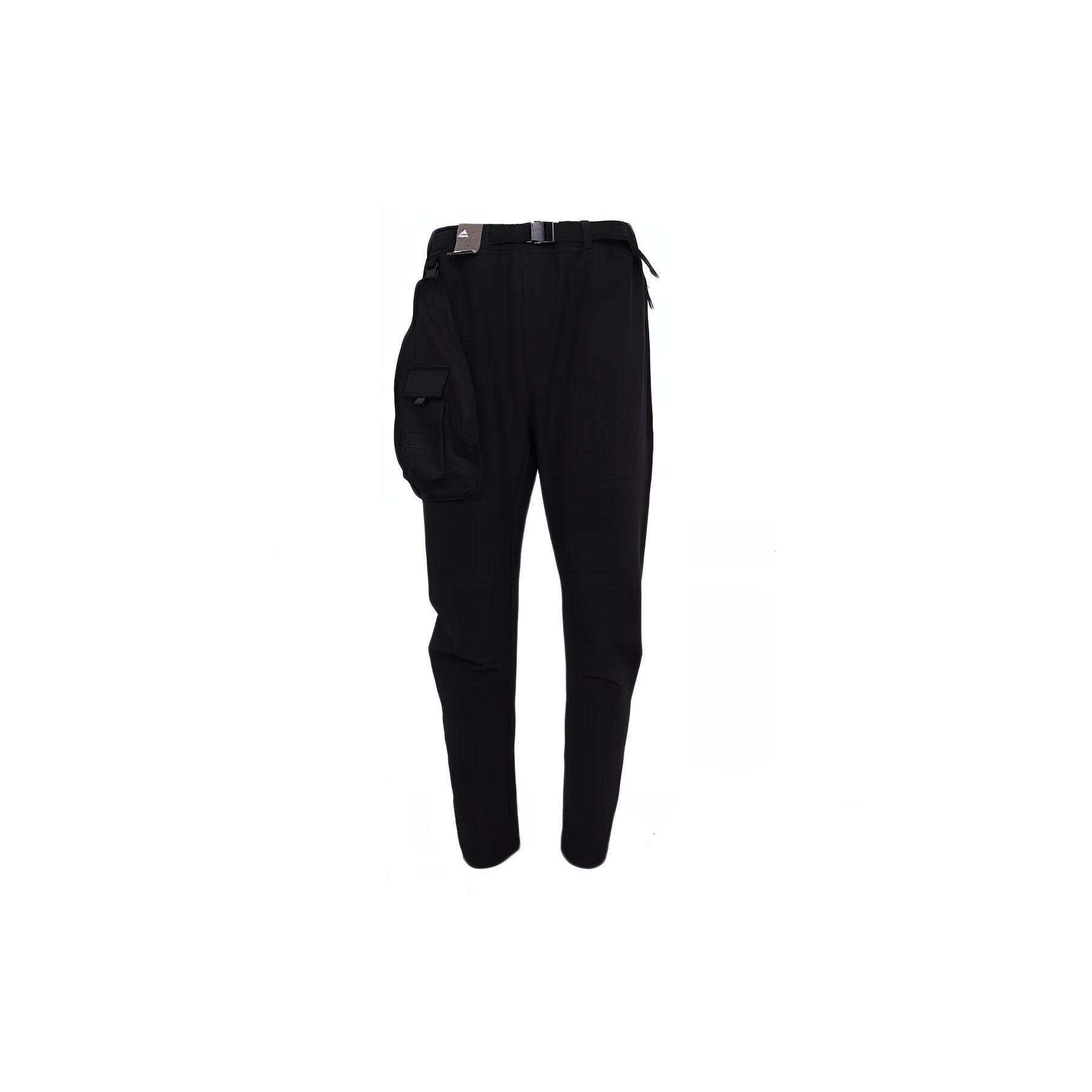 adidas Th Pnt Wv Flc Leisure Sports Training Wear Woven Trousers Men s Black GM4424 S