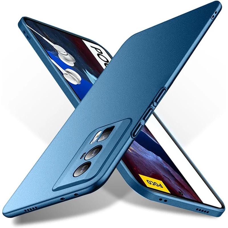 

Ultra Thin Matte PC Hard Fit Case For Xiaomi Poco F5 F4 F3 X6 X5 X4 X3 GT M6 Pro 5G 4G Slim Back Cover Shockproof Shell Coque POCO X3 PRO