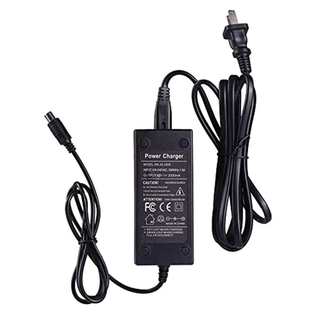 54.6V2A Li-ion Battery Charger For 48V Li-ion Battery Packs For Scooters, Self-Balancing Scooters, And Elderly Vehicles