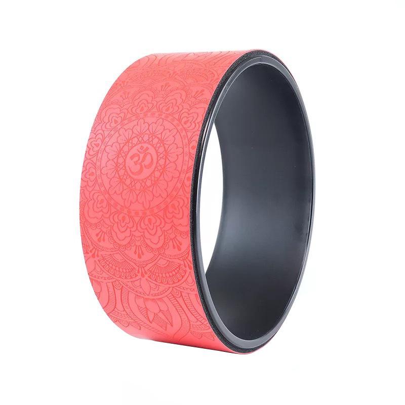 Yoga Wheel Shoulder Opener & Backbend Ring - Cork Pilates Circle for Flexibility & Fitness