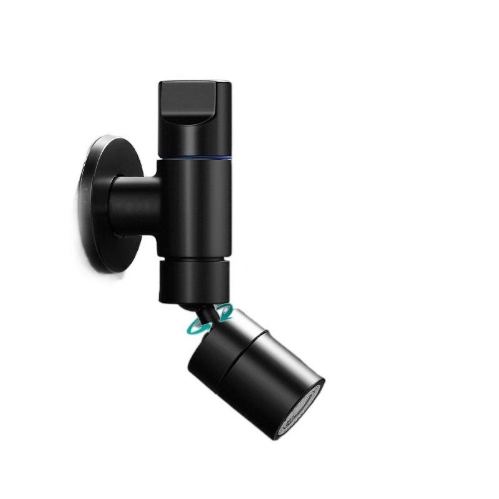 Splashproof Design Mop Pool Tap Rotation Function Mini Wash Basin Tap Bibcock Faucet Laundry Room