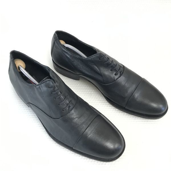 Lloyd Leather Straight Tip Dress Shoes Black Size 43 9 27.5cm Made In Germany(USED)