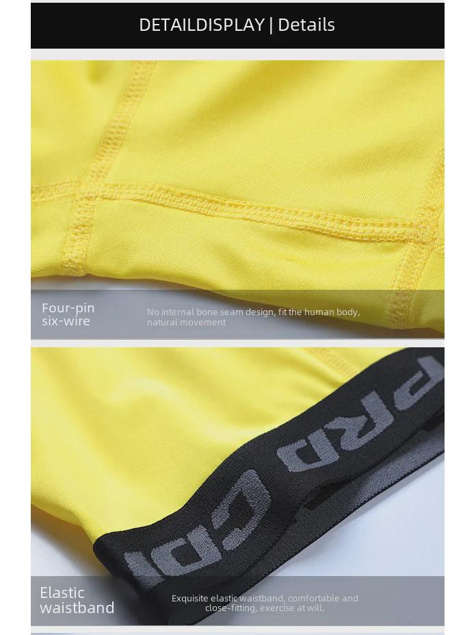 Quick-Dry High-Elastic Cropped Sports Leggings, Available In 9 Colors, Ideal for Fitness, Outdoor Training, and Basketball, Sweat-Absorbing Design.