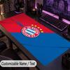 Großes Mauspadd Bayern München Benutzerdefinierter Name Text Personalisierte Schreibtischunterlage Rutschfestes Gaming-Pad