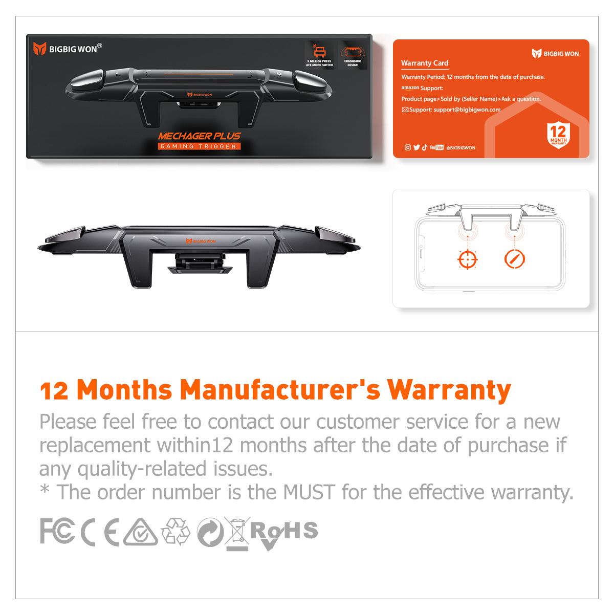 BIGBIG WON M3 Mobile Gaming Triggers