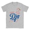 Djo Apple TShirt Summer Pure Cotton TShirts For Unisexs Trendy Cool Custom Logo Tee Shirt Short Sleeve Vintage Tees