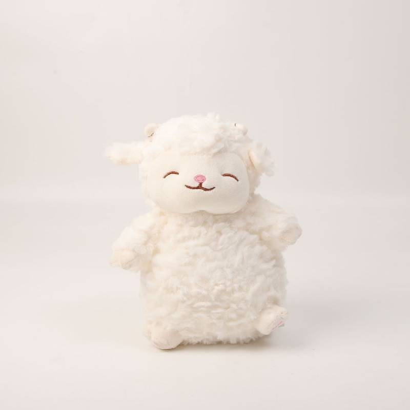 Colorful Led Luminous Sheep Plush Toy With Short Pile Fur For Kids And Collectors