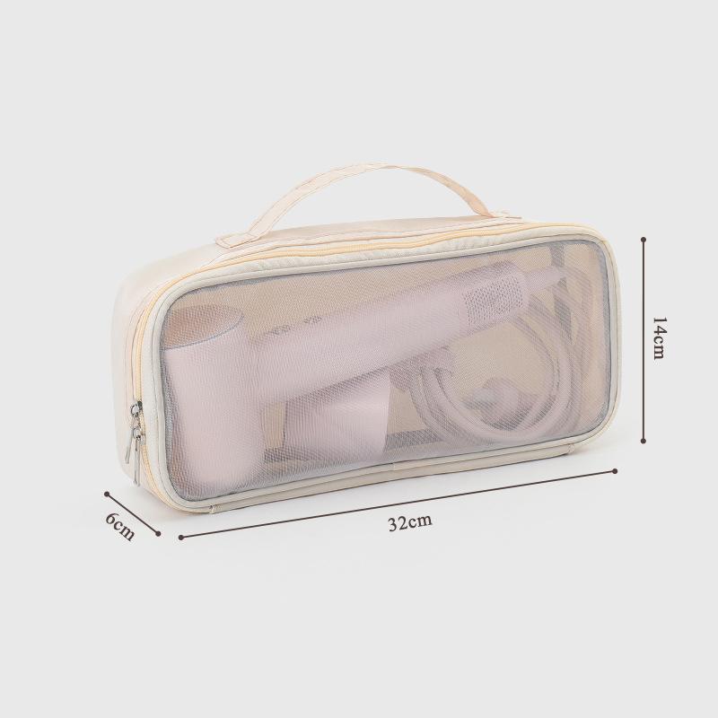 Travel Organizer for Hair Styling Tools Compact Heat-Resistant Storage Case for Blow Dryers Curling Irons Straighteners Portable