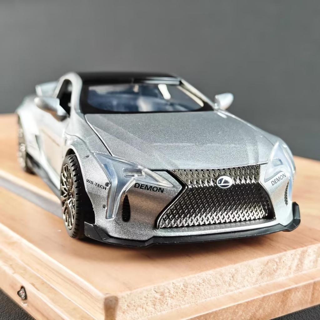 1:32 LEXUS LC500 Sportfahrzeug Legierung Druckguss Modell Computer Schreibtisch Ornamente Sammlungen Für Ihren Freund Am Valentinstag