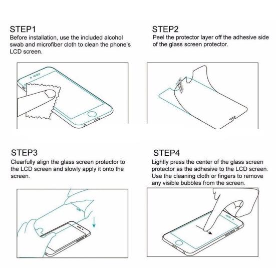 Klarer Displayschutz aus gehärtetem Glas für Kindle Paperwhite 36925