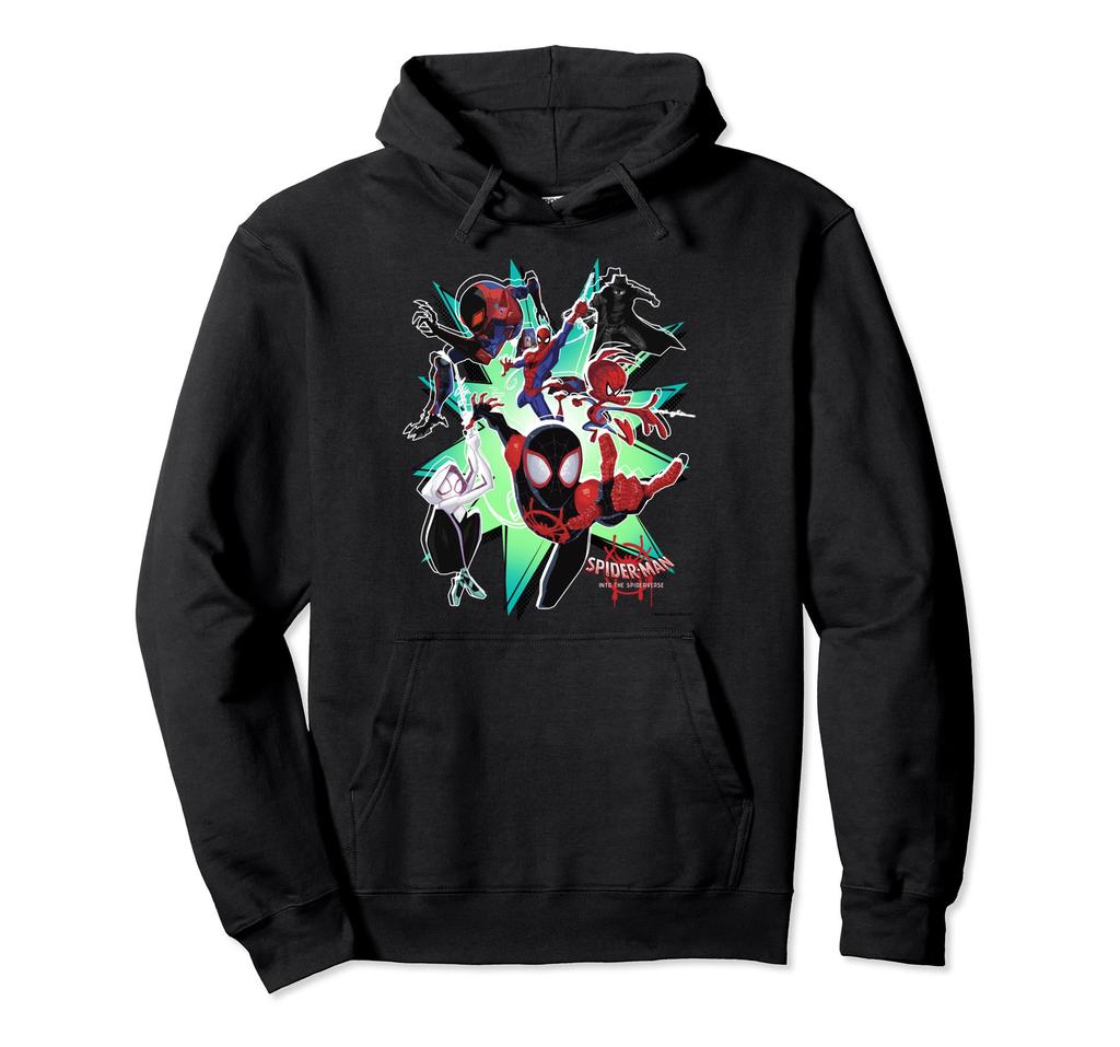 Marvel Spider-Man: Into the Spider-Verse Action Group Graphic Hoodie