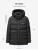 Men's Short Hooded Down Jacket - New Style, Winter Outdoor Casual, Versatile Cold Protection, Warm, Youth, Wash-Free Coat