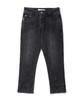 Deketeuumeon Seamed Low Rise Capri Jeans Dcwpt024Black