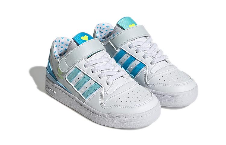 Adidas Originals FORUM Low El C Comfortable Abrasion Resistant Low top Skateboard Shoes White GZ0800