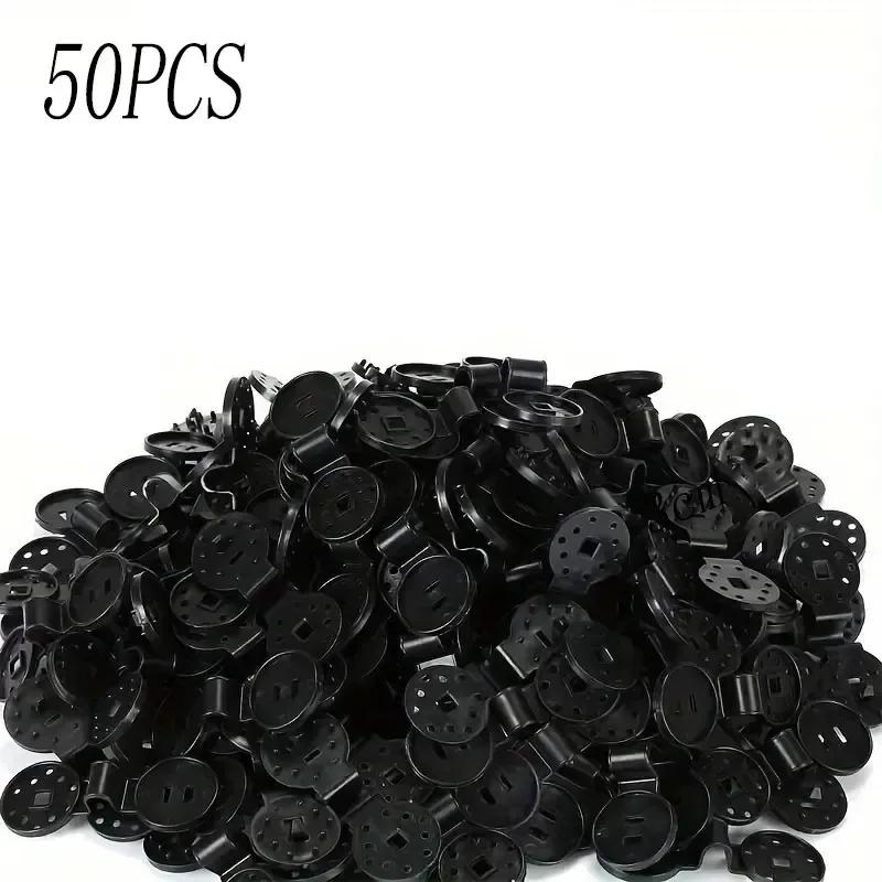 Awning Clips Fix Clamp Awning Hook Outdoor Garden Buildings Fence Sunshade Cloth Net Greenhouse Accessories Garden Tools Plastic