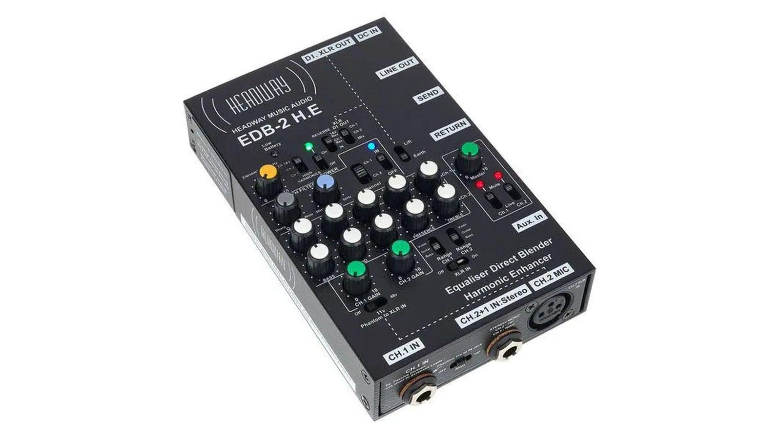 

HEADWAY MUSIC AUDIO EDB-2 H.E 2ch preamplifier DI for acoustic instruments