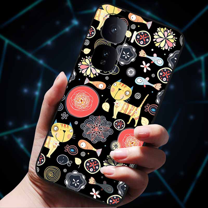 Kwiatowe Wytłaczane Etui 3D Dla vivo iQOO Neo 10 Etui 10Pro Miękkie Silikonowe Etui na Telefon dla vivo iQOO Neo 10 Pro Tylna Pokrywa Coque Torba