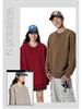 Men's 2024 Winter Thick Lambswool Hoodie - Round Neck, Solid Color, Long Sleeve, Velvet-Enhanced Warm Fleece.