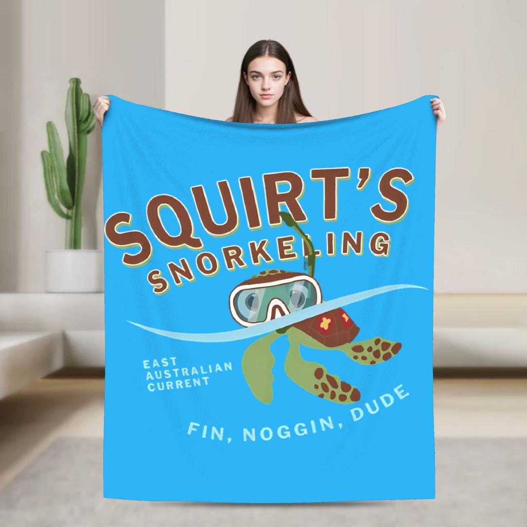 Finding Nemo Dory How Are You Graphic Blankets  Flannel Funny Soft Throw Blankets for Home Spring/Autumn Travel