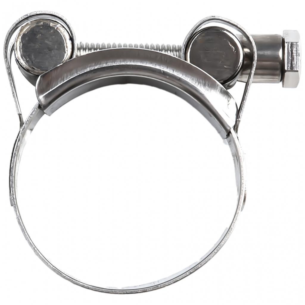 Hose Clamp Heavy Duty Silicone Silver Small Set Screw