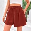 Summer New Women's Beach Casual Fashionable Elegant and Versatile Shorts