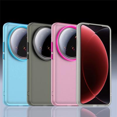 For Xiaomi 15 Ultra Case For Xiaomi 14 14T 15 Pro 14 15 Ultra Cover Translucent Candy Color Matte Shockproof Protective Bumper