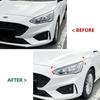 Car Front Headlight Eyebrows Lamp Eyelid Trim For Ford Focus MK4 -