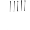 5 Pack Replacement Pen Nibs Black for Wacom Pro PTH-860 PTH-660,Cintiq DTH1620 1320