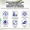 4-in-1 CO-Gasmelder Stecker-Kohlenmonoxid- & Erdgasleck-Alarm Temperatur-Feuchtigkeits-Monitor Haus-Sicherheitsalarm-Sensor