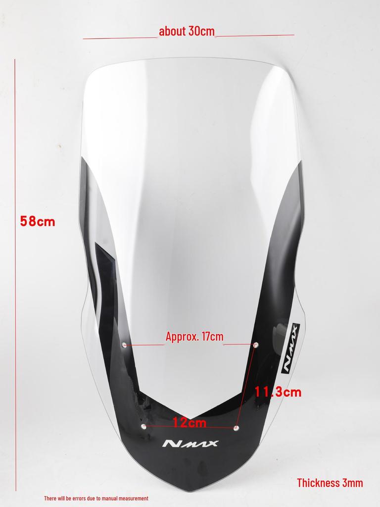 High Windshield for Tianying TS150 and Mengshi 150 Motorcycles