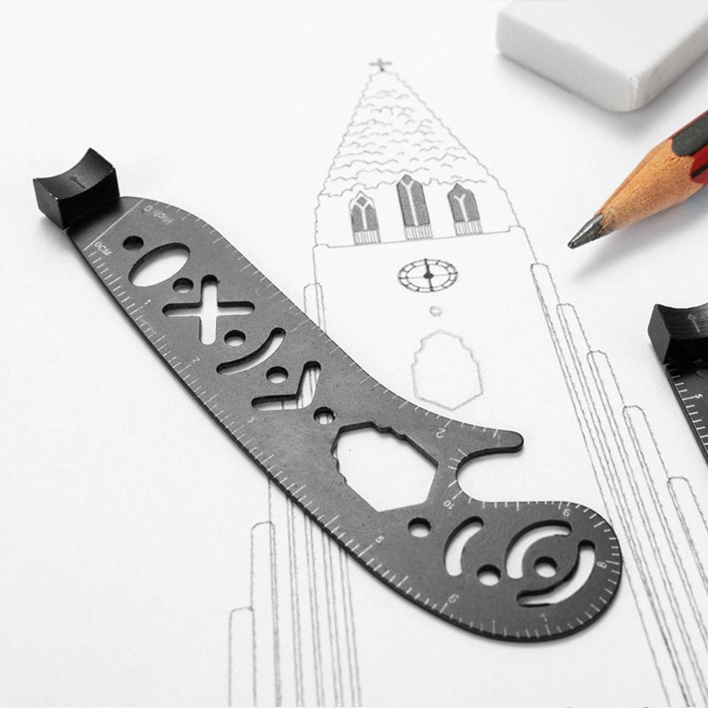 

Многофункциональная мультиграфическая линейка для рисования, математический инструмент, геометрический плоттер, домашнее задание