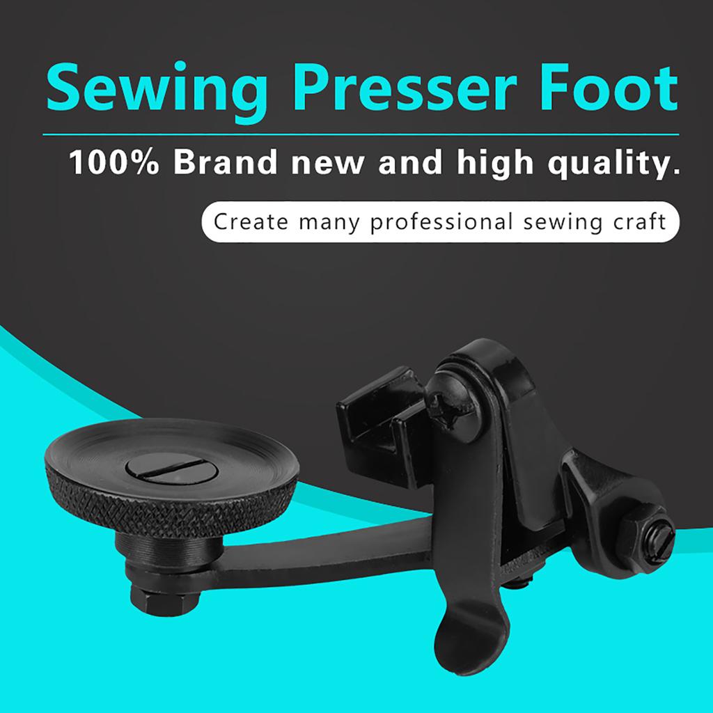 Roller Foot Plate Feed Sewing Parts Durable Roller Presser Foot