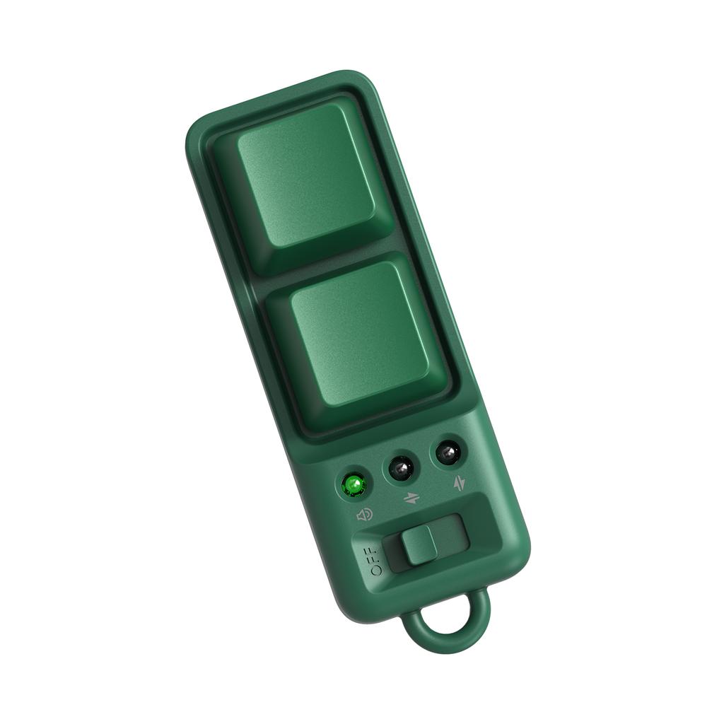 Fingertip Selfie Video Page Turner Multifunctional Smartphone Remote Clicker Dual Button Portable for Tablet Mobile Phone