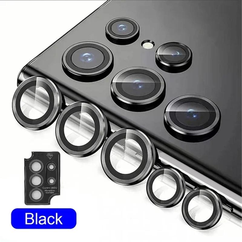 8K Ultra HD Metallring Kamera Schutzglas Für Samsung S26 S25 S24 Ultra Plus Einfache Installation Objektivring Abdeckung Folie Zubehör