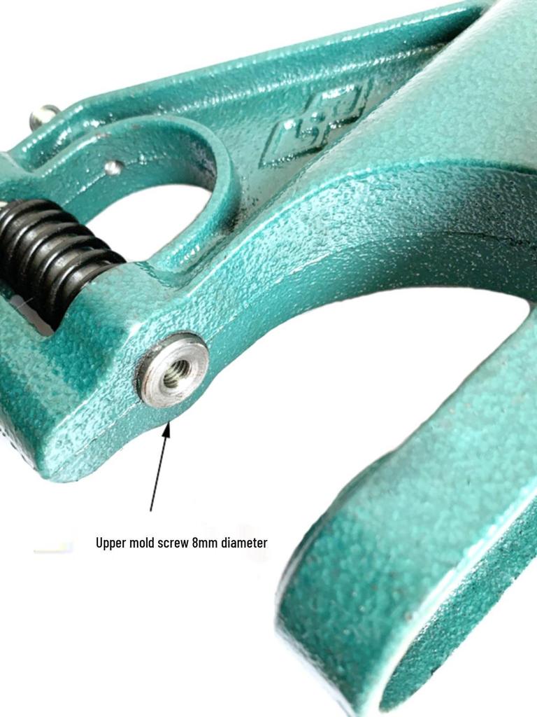 Sada nářadí na nýtování knoflíkových dírek - Kožené průchodky a ruční lisovací forma pro DIY doplňky