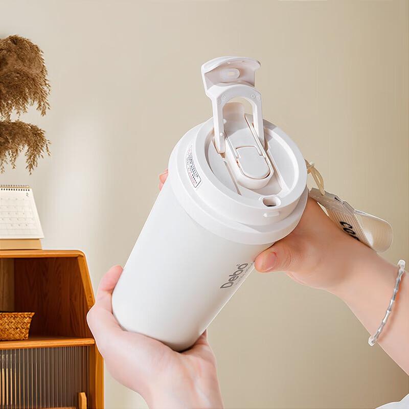 Debo Lily Flower 316 Stainless Steel Insulated Portable Coffee Cup