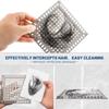 Anti-Clogging Bathroom Hair Strainer Silicone Edging Bathtub Hair Catcher  Shower