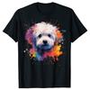 Funny Bichon Frise Dog T Shirts Summer Style Graphic Cotton Streetwear Short Sleeve Birthday Gifts Tshirt Mens Clothing
