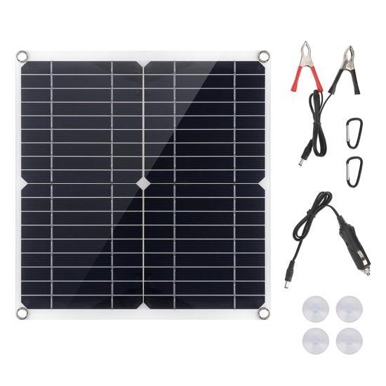 

20W 35W Открытый одиночный кристалл солнечной энергии Flexiboard Автомобиль Лодка Солнечное зарядное устройство