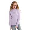 ASK JUNIOR Mädchen Pullover mit Rüschen und Halbhohem Kragen mit Strassstein-Schleifen-Detail